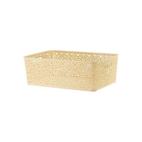 Korpa čipkasta 39x27x14cm Cene