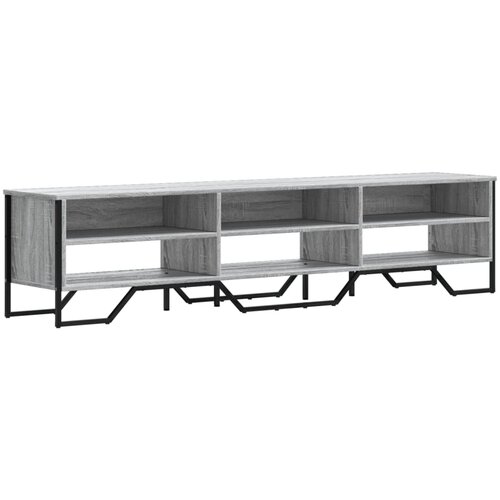 Maison Chic TV omarica - TV enota - Televizijska omarica siva sonoma 180x34x41 cm inženirski les, (21700844) Slike
