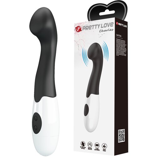 Pretty Love Charles G-Spot Vibrator Black Slike