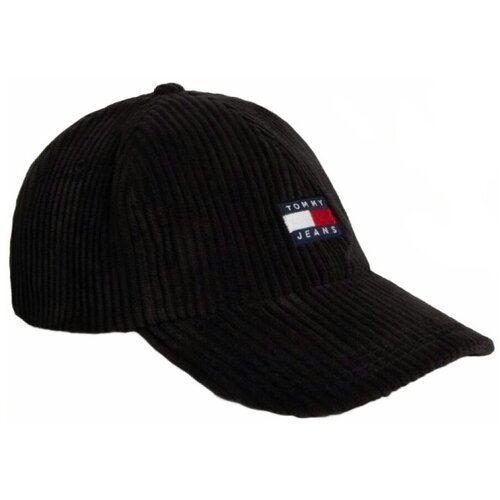Tommy Jeans Kape s &amp;scaron;iltom Tjm Heritage Cord Cap Črna Slike