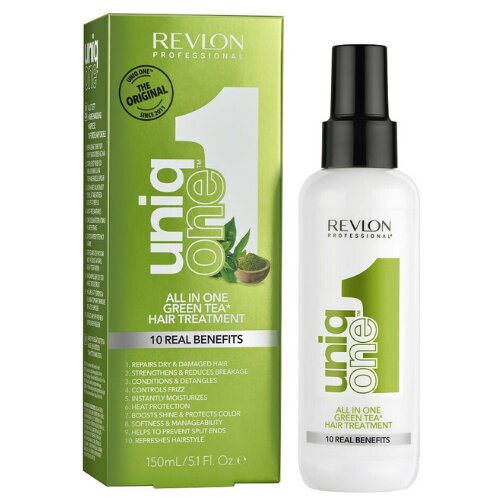 Revlon uniqone all in one hair treatment green tea 150 ml Slike