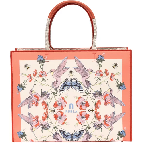 Furla Shopper torba 'OPPORTUNITY' boja pijeska / svijetloplava / koraljna / roza
