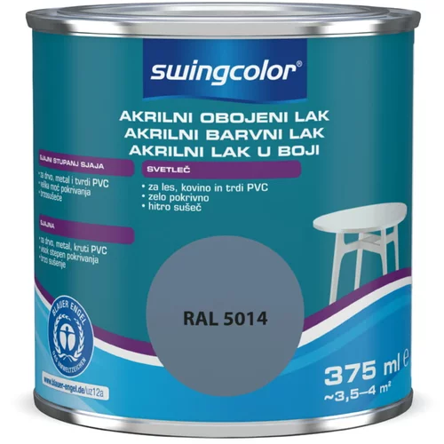 SWINGCOLOR Akrilni barvni lak Swingcolor (golobje modra, sijaj, 375 ml)