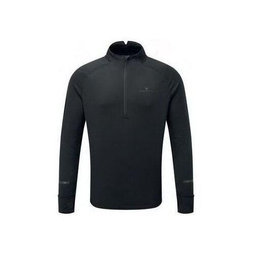 Ronhill Tech Prism 12 Zip Tee Crna Slike