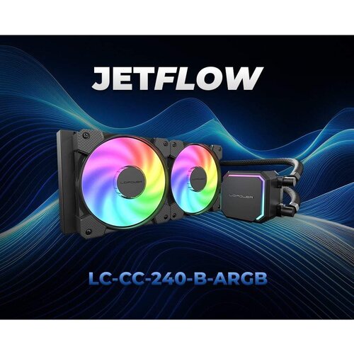 LC-Power Liquid Freezer 240mm ARGB, JetFlow, AMD and Intel CPUs, 2x120mm, PWM Cijene