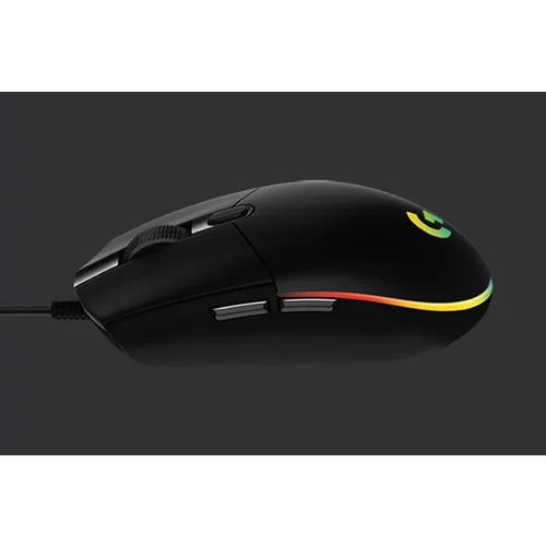 Logitech G203 LIGHTSYNC Corded Gaming Mouse Black