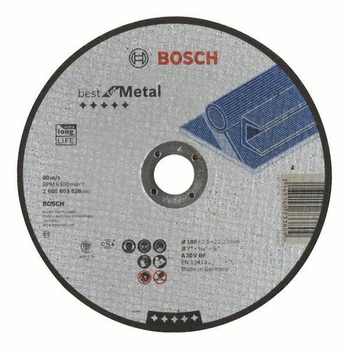 Bosch rezna ploča ravna 180X2.5X22.23 (2608603528) Cene