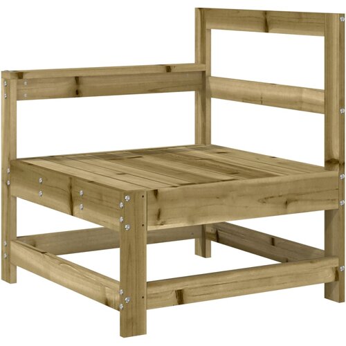  5-dijelni set vrtnih sofa od impregnirane borovine Slike