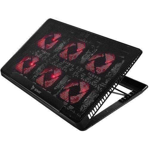 Savio Laptop cooling pad, 6 backlit fans, 2000 RPM, COS-01 Cijene
