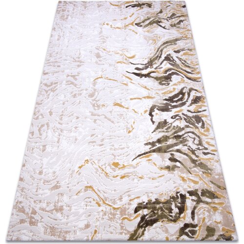 RugsX Preproge Preproga AKRIL DIZAYN 123 bež / rumena 80x300 cm Bež Cene