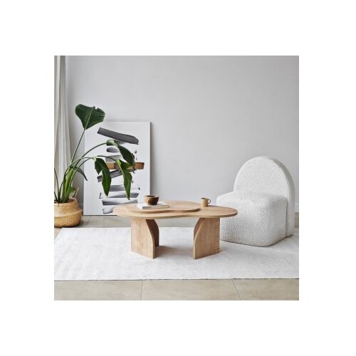 Hanah home sto za dnevnu sobu melted sapphire oak Slike