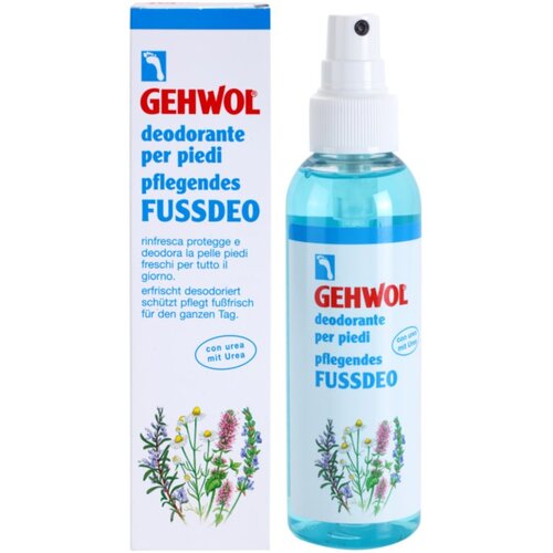 Gehwol Classic osvežilni dezodorant za noge z rastlinskimi izvlečki 150 ml Slike