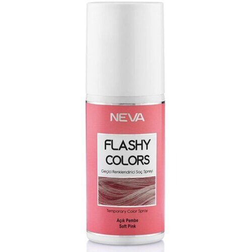Neva FLASHY COLORS Sprej za kosu 75ml - Soft Pink Cene