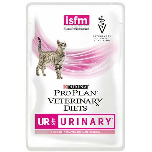 Purina pro plan veterinary diets medicinska hrana za mačke sos sa lososom vet diet urinary 85g Slike