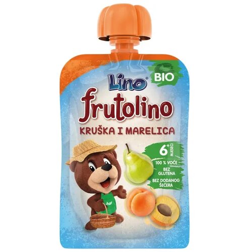 Lino bio pouch kruška i kajsija 100g Cijene
