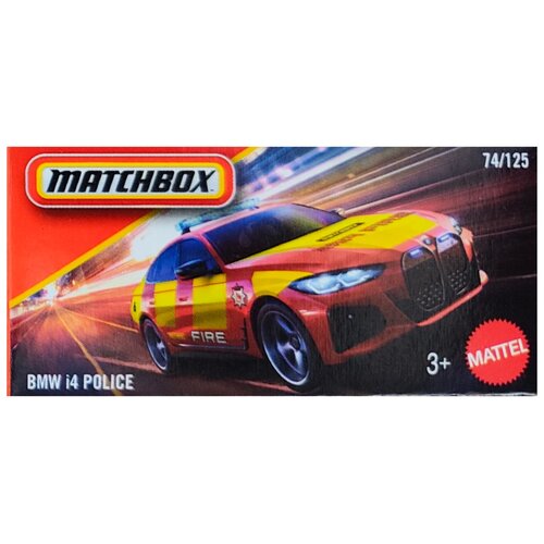 Mattel Matchbox: BMW i4 policijski autić u kartonskoj kutiji 1/64 - Cijene