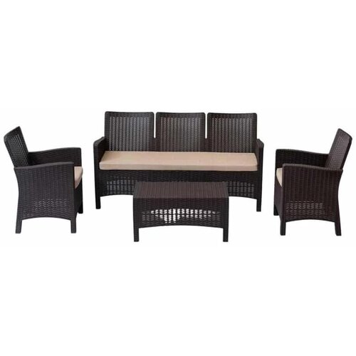  Top s Ba&amp;scaron;tenski set Rattan 3 Braon Slike