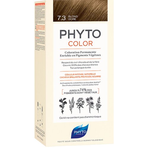 phytocolor 7.3 blond dore farba za kosu Slike