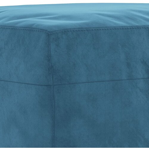  3-dijelni set sofa s jastucima plavi bar&amp;scaron;unasti Slike