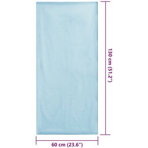  ručnici za stolice 2 pcs Plava 130 x 60 cm Slike