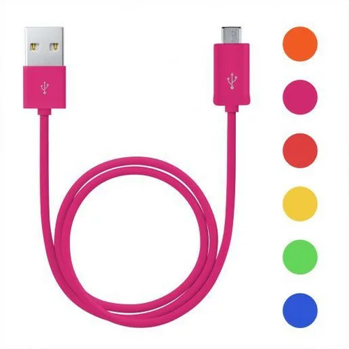 Delight Micro USB kabel 1m več barv