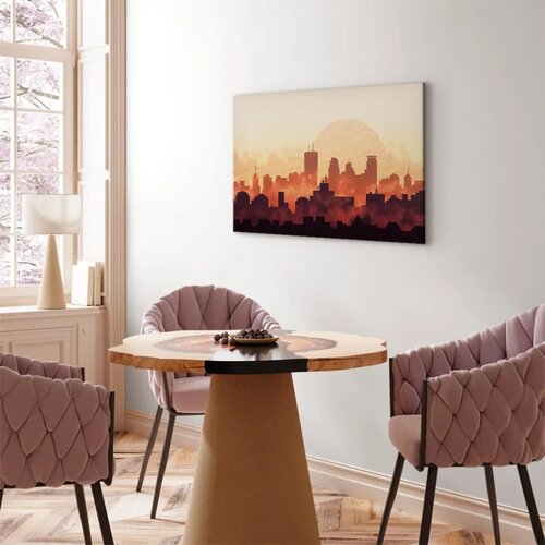  Slika - Heat of the City (1 Part) Wide 60x40 Akustična Slike