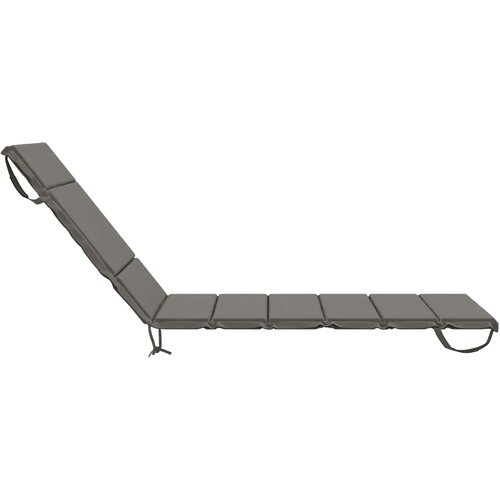  Jastučić za ležaljku GEMERT 100% poliester Siva 200 x 90 x 3 cm Slike