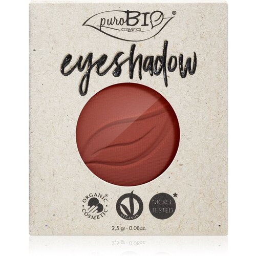 PuroBIO cosmetics Compact senčilo za veke REFILL - 13 Marsala (mat) REFIL Slike
