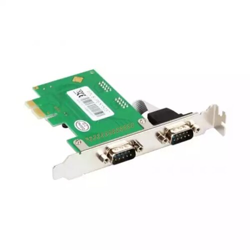E-green Kartica PCI-E kontroler 2 x serial RS232 Slike