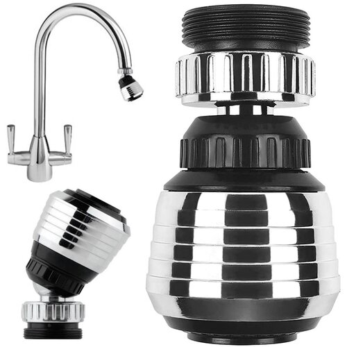 Univerzalni pomični perlator za slavinu - nastavak za armature Slike