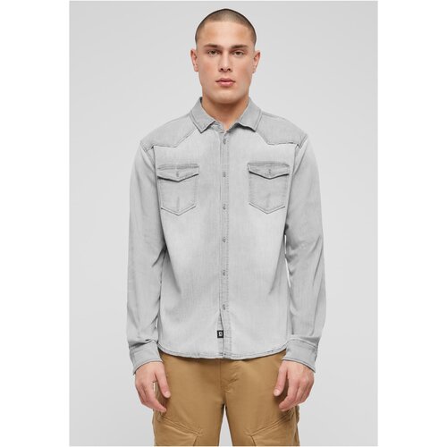 Brandit Riley Denim shirt grey Cijene