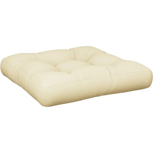vidaXL Blazina za kavč iz palet krem 50x50x12 cm, (21414859) Cene
