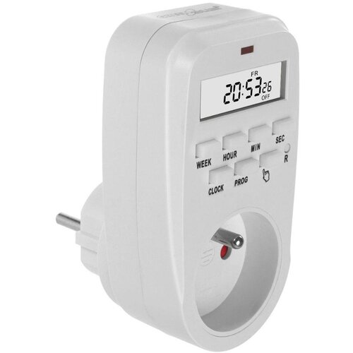 Blow INTERRUPTOR TEMPORIZADOR DIGITAL GREENBLUE PARA INSTALA&amp;Ccedil;&amp;Atilde;O RESIDENCIAL, CORRENTE M&amp;Aacute;XIMA DE 16A, IP20., (5000261699) Slike