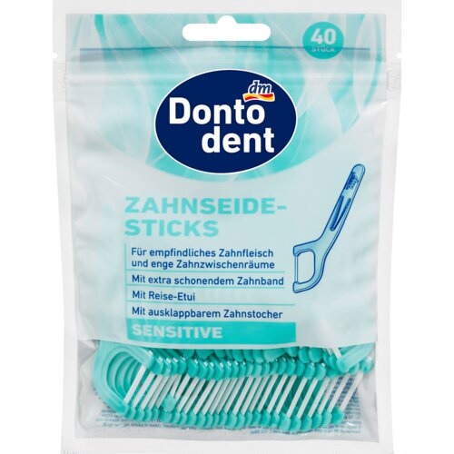 Dontodent SENSITIVE Konac za zube na štapiću 40 kom Cene