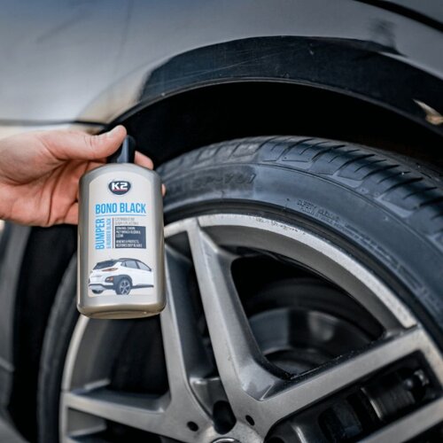 K2 AUTO CARE sredstvo za obnovo črne plastike in pnevmatik Bono Black, 250ml Slike