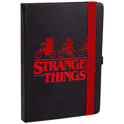 Stranger Things PREMIUM NOTEBOOK FAUX-LEATHER