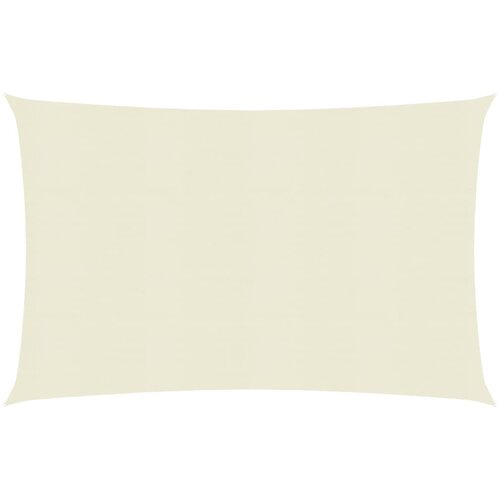 vidaXL Senčno jadro 160 g/m² krem 2x3,5 m HDPE Cene