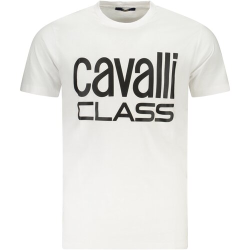 Cavalli Class SHORT SLEEVE T-SHIRT MEN WHITE Slike
