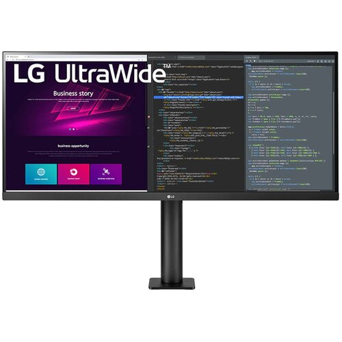 LG UltraWide Ergo 34WN780-B 34&amp;quot;, 3440 x 1440, 75Hz, 5ms, IPS monitor Slike