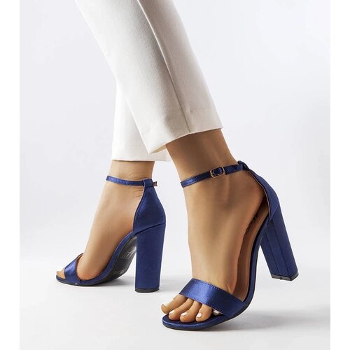 D/CEO Black sandals on a block heel Millo Cene