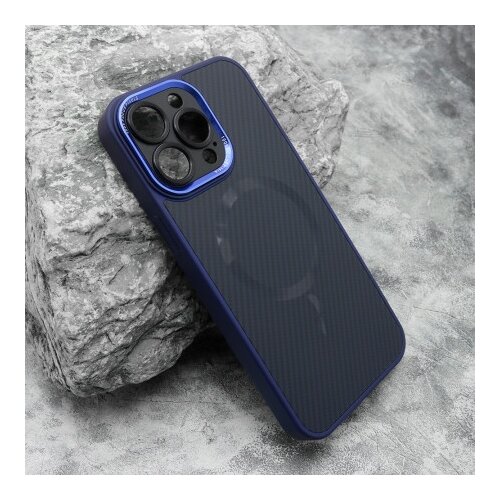  Futrola carbon magsafe za iphone 15 pro max (6.7) plava ( F117360 ) Slike