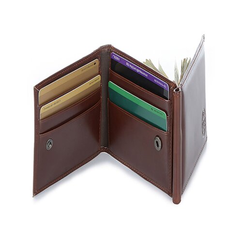 Widdop & Co. Mad Man - Novčanik - Mad Man, 3 Fold Clip, brown Cene