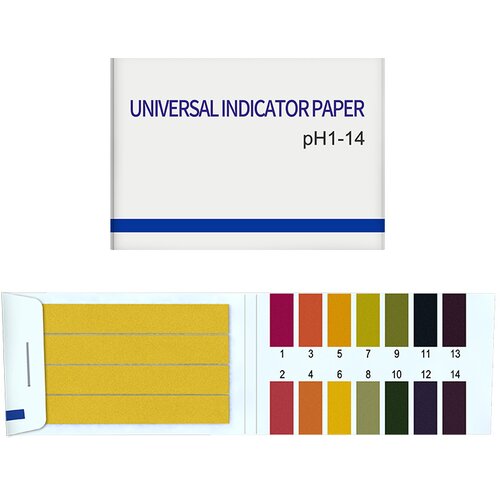 INF Lakmusov papir za pH test (1-14) 80 testnih lističev MultiColor, (21278772) Cene