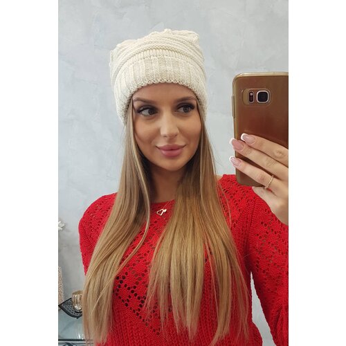 Kesi Women&amp;#039;s cap Łucja K337 ecru Slike