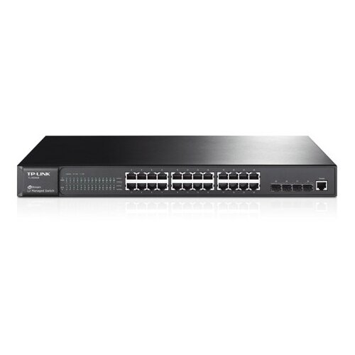 Tp-link Omada SG5428 28-port 24x gigabit RJ45 4x 10Gbps SFP+ L3 stackable managed mrežno stikalo switch Cene