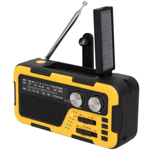 Sal RPH2 Solarni radio AM FM, 5W, žuti Cijene