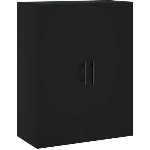 Maison Chic Stenska omarica - Zidna omarica črna 69,5x34x90 cm iu142, (22063163) Slike