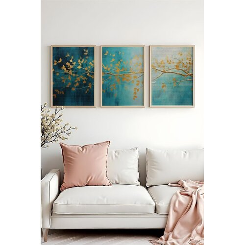 Wallity Dekorativna slika Huhu485, 35x50cm, 3 dijela Cene