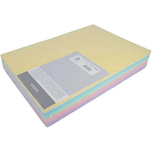 Risalni barvni papir A3, 5 barv, 220 g, 250 listov Slike