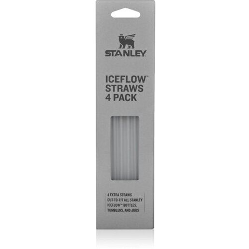 Stanley The Quencher Tumbler Straws zamjenske slamke 1180 ml Clear 4 kom Slike